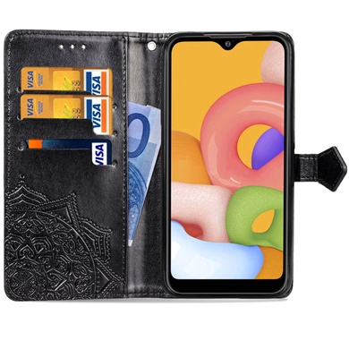 Кожаный чехол (книжка) Art Case с визитницей для Samsung Galaxy A01