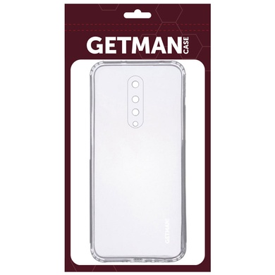 TPU чехол GETMAN Clear 1,0 mm для OnePlus 8