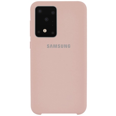 Чехол Silicone Cover (AA) для Samsung Galaxy S20 Ultra
