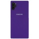Чехол Silicone Cover Full Protective (AA) для Samsung Galaxy Note 10 Plus Фиолетовый / Purple