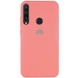 Чохол Silicone Cover Full Protective (AA) для Huawei Y6p, Рожевий / Peach