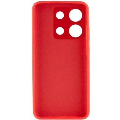 Чехол Silicone Cover Full Camera (AA) для Xiaomi Redmi Note 13 5G Красный / Red