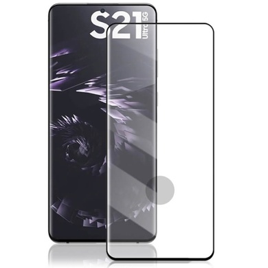 Защитное цветное 3D стекло Mocoson (full glue) для Samsung Galaxy S21 Ultra