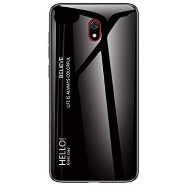 TPU+Glass чехол Gradient HELLO для Xiaomi Redmi 8a