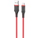 Дата кабель Borofone BX67 USB to MicroUSB (1m), Червоний