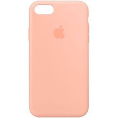 Чохол Silicone Case Full Protective (AA) для Apple iPhone 6/6s (4.7 "), Оранжевый / Grapefruit