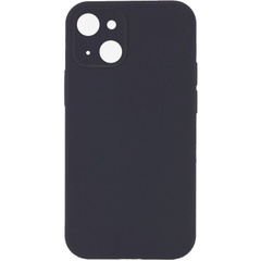 Чехол Silicone Case Full Camera Protective (AA) NO LOGO для Apple iPhone 15 Plus (6.7") Серый / Dark Gray