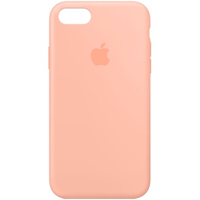 Чехол Silicone Case Full Protective (AA) для Apple iPhone 6/6s (4.7") Оранжевый / Grapefruit