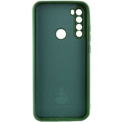 Чохол Silicone Cover Lakshmi Full Camera (A) для Xiaomi Redmi Note 8T, Зелений / Dark Green