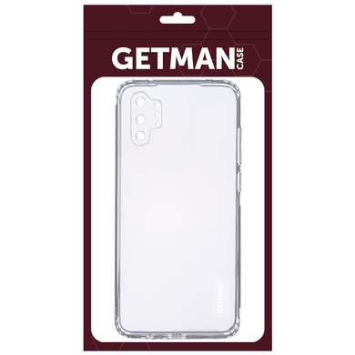 TPU чехол GETMAN Clear 1,0 mm для Samsung Galaxy Note 10 Plus
