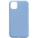 Силиконовый чехол Candy для Apple iPhone 12 Pro Max (6.7") Голубой / Lilac Blue