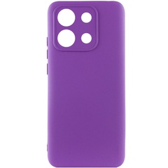 Чехол Silicone Cover Lakshmi Full Camera (A) для Xiaomi Redmi Note 13 Pro 4G / Poco M6 Pro 4G Фиолетовый / Purple