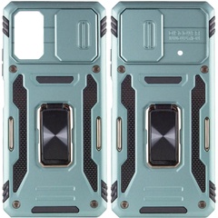 Удароміцний чохол Camshield Army Ring для Xiaomi Poco X5 Pro 5G / Note 12 Pro 5G, Зелений / Light Green