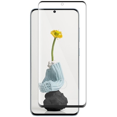 Захисне кольорове скло 3D Mocoson (full glue) для Samsung Galaxy S20