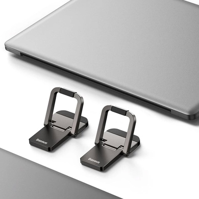 Підставка для ноутбука Baseus Slim Laptop Kickstand (2шт) (LUZC00001), gray