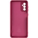 Чехол Silicone Cover Lakshmi Full Camera (A) для Samsung Galaxy A55 Бордовый / Marsala