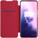 Кожаный чехол (книжка) Nillkin Qin Series для OnePlus 7T Pro