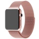 Ремешок Milanese Loop Design для Apple watch 42mm/44mm/45mm/49mm Rose Gold
