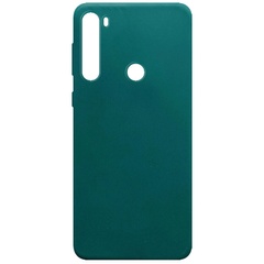 Силіконовий чохол Candy для Xiaomi Redmi Note 8 / Note 8 2021, Зелений / Forest green