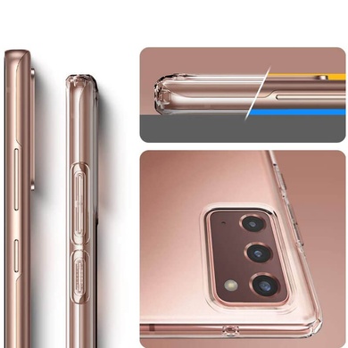 TPU чохол Epic Transparent 1,0mm для Samsung Galaxy Note 20