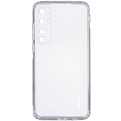 TPU чехол GETMAN Clear 1,0 mm для Xiaomi Mi Note 10 Lite