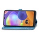 Кожаный чехол (книжка) Art Case с визитницей для Samsung Galaxy A25 5G Синий