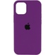 Чохол Silicone Case Full Protective (AA) для Apple iPhone 12 Pro Max (6.7 "), Фіолетовий / Grape