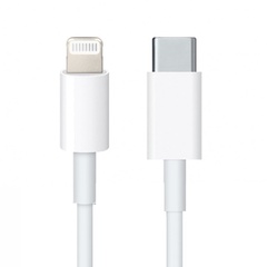 Дата кабелю Apple Lightning to USB-C 1m (Original) (MM0A3ZM/A), Білий
