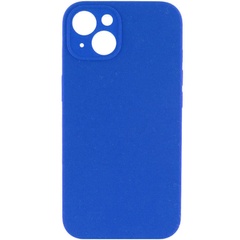 Чехол Silicone Case Full Camera Protective (AA) NO LOGO для Apple iPhone 15 Plus (6.7") Синий / Capri Blue