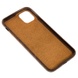 Кожаный чехол Croco Leather для Apple iPhone 11 Pro Max (6.5") Brown