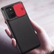 Чехол Camshield Black TPU со шторкой защищающей камеру для Samsung Galaxy S10 Lite