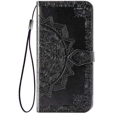Кожаный чехол (книжка) Art Case с визитницей для Samsung Galaxy A25 5G Черный