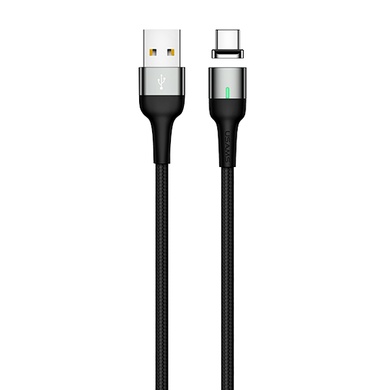 Дата кабель USAMS US-SJ327 U28 Magnetic USB to Type-C (1m) (3A)