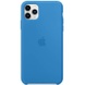 Чехол Silicone case (AAA) для Apple iPhone 11 Pro Max (6.5") Синий / Surf Blue