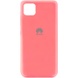 Чехол Silicone Cover My Color Full Protective (A) для Huawei Y5p Розовый / Peach