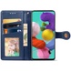 Кожаний чехол книжка GETMAN Gallant (PU) для Samsung Galaxy A71, Синій