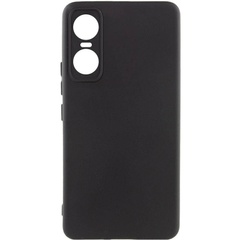 Чохол Silicone Cover Lakshmi Full Camera (A) для Tecno Pop 6 Pro, Чорний / Black