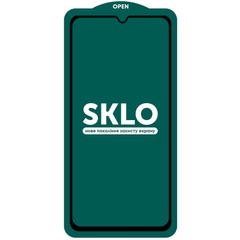 Захисне скло SKLO 5D (тех.пак) для Xiaomi Redmi 12 / Poco M6 Pro, Чорний