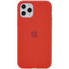Чохол Silicone Case Full Protective (AA) для Apple iPhone 11 Pro Max (6.5"), Червоний / Dark Red