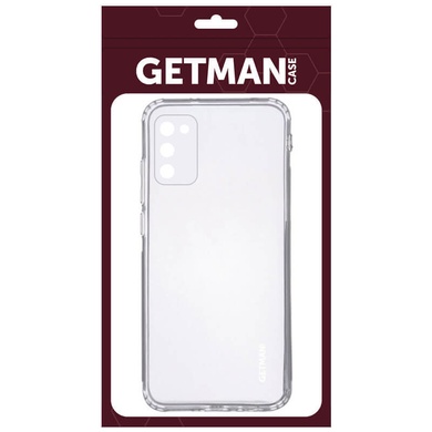 TPU чохол GETMAN Clear 1,0 mm для Samsung Galaxy A02s