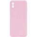 Силиконовый чехол Candy Full Camera для Apple iPhone XS Max (6.5") Розовый / Pink Sand