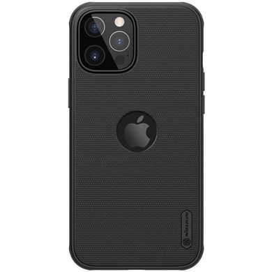 Чохол Nillkin Matte Pro с лого для Apple iPhone 12 Pro Max (6.7"), Чорний