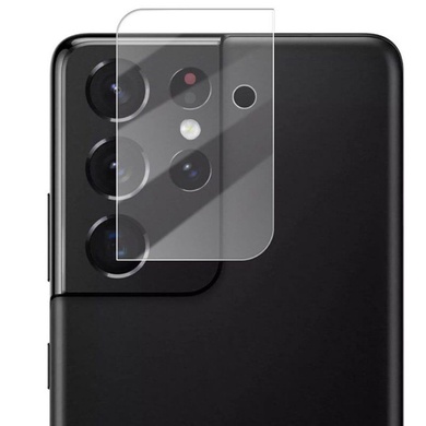 Гибкое защитное стекло 0.18mm на камеру (тех.пак) для Samsung Galaxy S21 Ultra