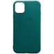Силиконовый чехол Candy для Apple iPhone 12 Pro Max (6.7") Зеленый / Forest green