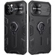 TPU+PC чехол Nillkin CamShield Armor (шторка на камеру) для Apple iPhone 12 Pro Max (6.7") Черный