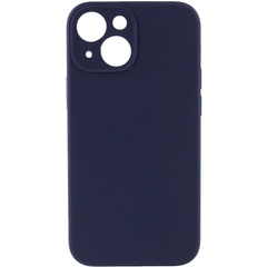 Чехол Silicone Case Full Camera Protective (AA) NO LOGO для Apple iPhone 15 Plus (6.7") Темно-синий / Midnight blue