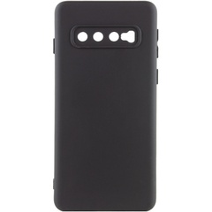 Чохол Silicone Cover Lakshmi Full Camera (A) для Samsung Galaxy S10, Чорний / Black