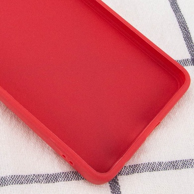 Силиконовый чехол Candy Full Camera для Huawei Honor X6a Красный / Camellia