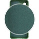 Чехол Silicone Cover Lakshmi Full Camera (A) для Samsung Galaxy A35 Зеленый / Dark green