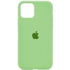 Чехол Silicone Case Full Protective (AA) для Apple iPhone 11 Pro (5.8") Мятный / Mint
